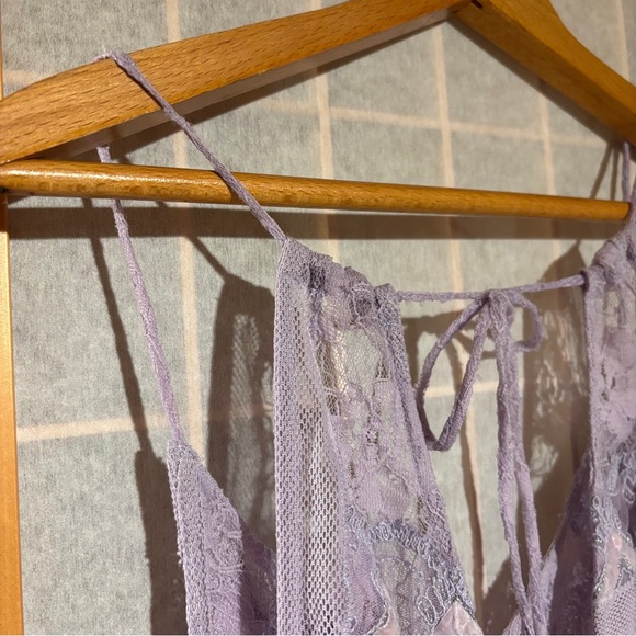 Free People In The Clouds Lace Layered Cami XS - Picture 10 of 12